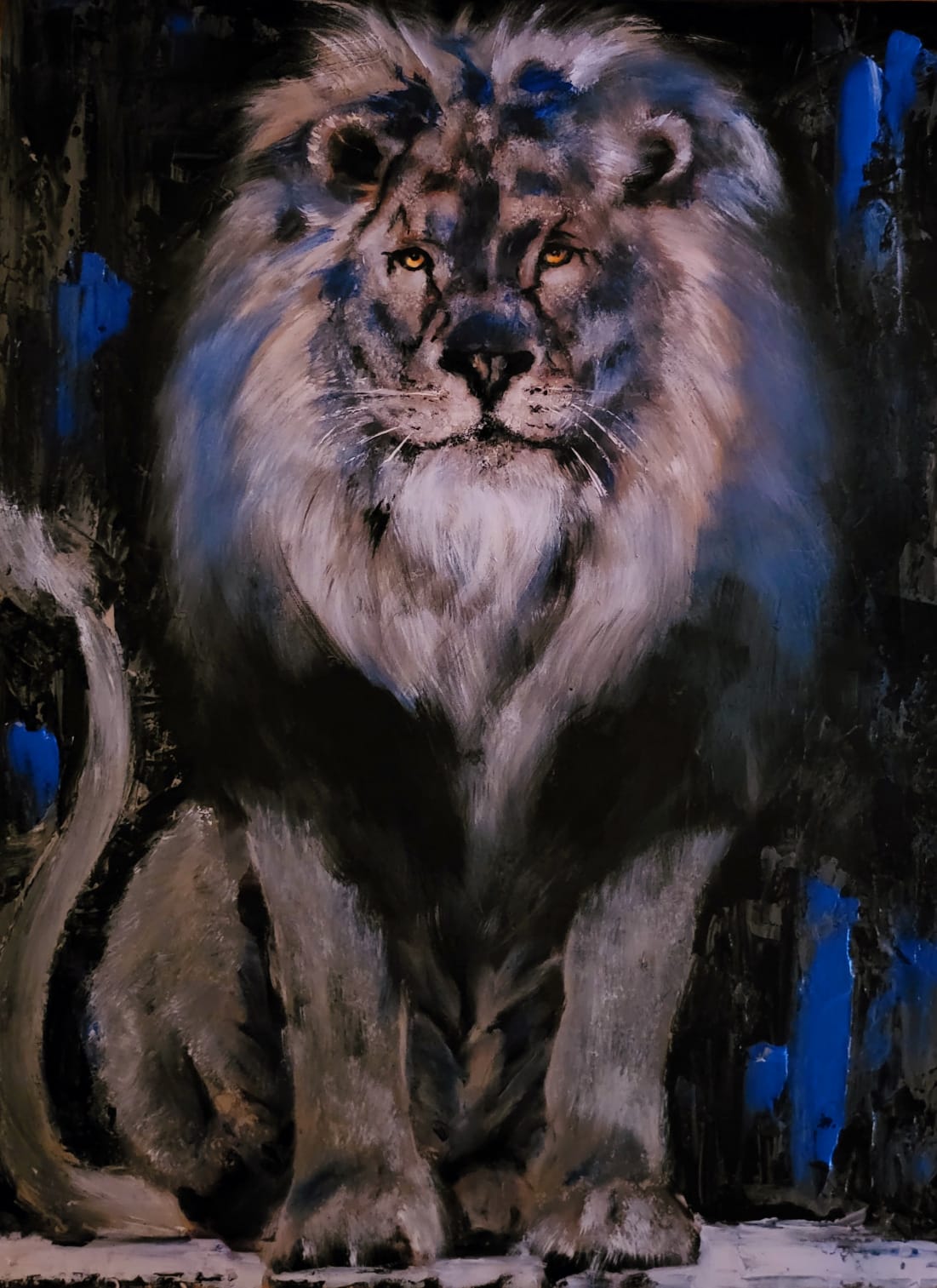 ArteDiAlina.com painting: Hard to Impress 2